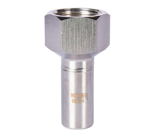 Вставка переходная НПр-ВР ROMMER 18x3/4 нержавеющая сталь RSS-0023-001834