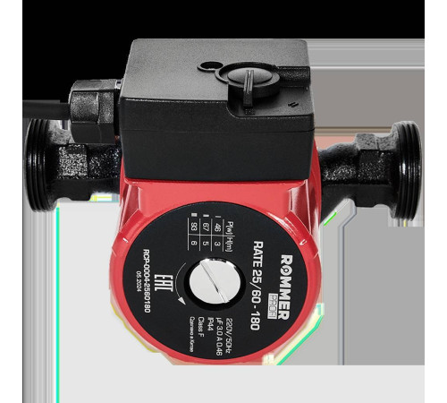 Циркуляционный насос ROMMER Profi 25/60-180 RCP-0004-2560180