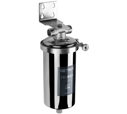 Корпус фильтра Гейзер Премьер 10BB 1 для горячей и холодной воды 50754