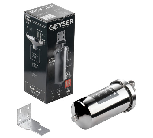 Корпус фильтра Гейзер Премьер 10BB 1 для горячей и холодной воды 50754