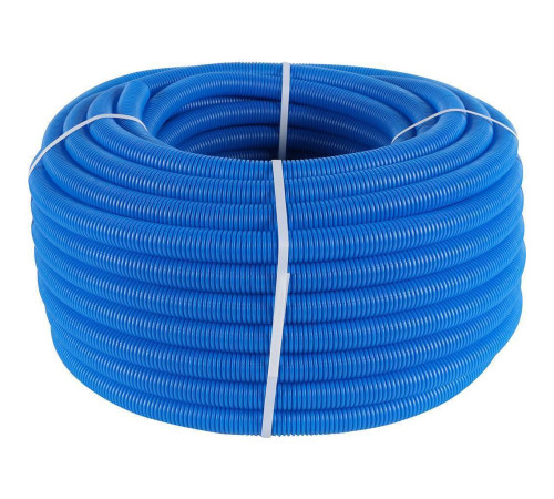 Труба гофрированная STOUT ПНД 28 мм синяя для труб 20 мм SPG-0001-502820