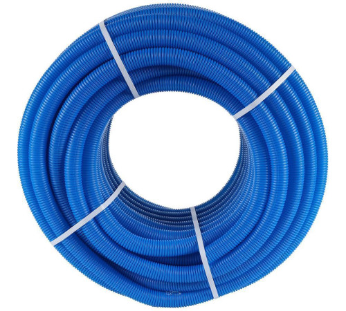 Труба гофрированная STOUT ПНД 28 мм синяя для труб 20 мм SPG-0001-502820