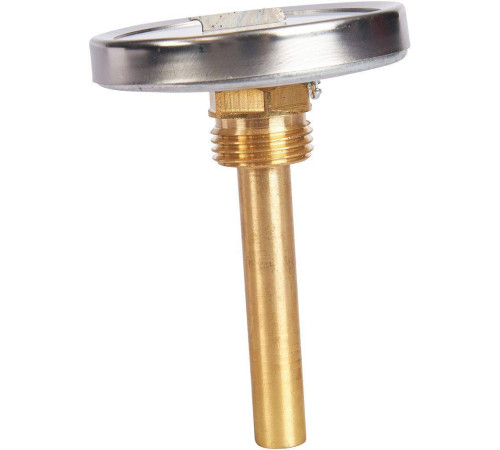Термометр биметаллический аксиальный ROMMER 63/75 мм 1/2 0-120 °C RIM-0001-637515