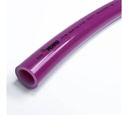 Труба из сшитого полиэтилена REHAU RAUTITAN pink 16x2.2 мм бухта 120 м 11360423120