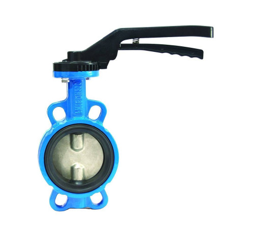 Затвор дисковый поворотный FAF Valve 3550 DN 200 PN 16 межфланцевый с рукояткой 3550200