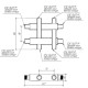 Модульный коллектор GIDRUSS MKSS-40-3DU до 40 кВт 3 контура MK 40A10 20