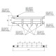 Модульный коллектор GIDRUSS MKSS-40-4D до 40 кВт 4 контура MK 40A40 20