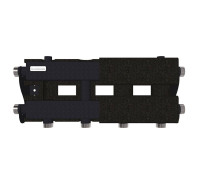 Модульный коллектор GIDRUSS MK-60-3D.EPP до 60 кВт 3 контура G 1 термоизоляция MK 6002T 20