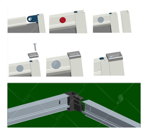 Душевая дверь RGW Classic CL-14B 1500 мм черный 32091415-14
