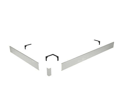 Экран для поддона RGW N/ST-21 W 120x90 мм белый 50231592-01