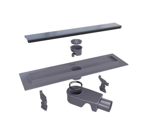 Душевой трап RGW SDR-31B 400 мм черный 47213140-04