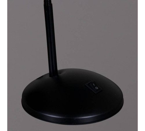 Настольная лампа офисная Reluce 00966 00966-0.7-01 BK