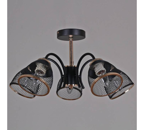 Люстра на штанге Reluce 01505 01505-0.3-05 BK+FGD