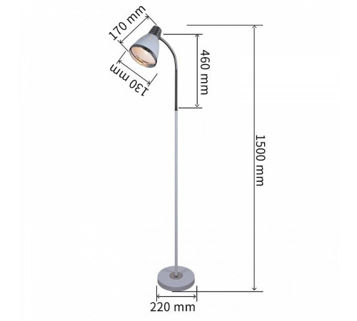Торшер Reluce 3018 03018-0.6-01 WH