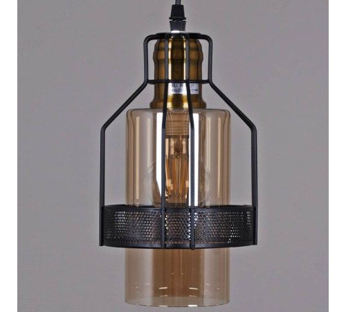 Подвесной светильник Reluce 03315-1 03315-0.9-03 BK