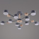 Люстра на штанге 03758-0.3-10 GREY+WOOD GX53