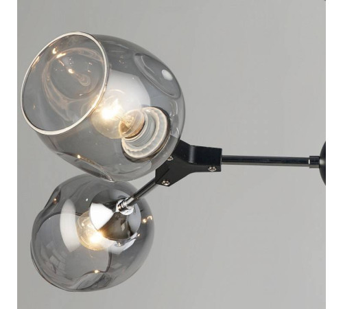 Люстра на штанге Reluce 04210-1 04210-0.3-04 BK+CR