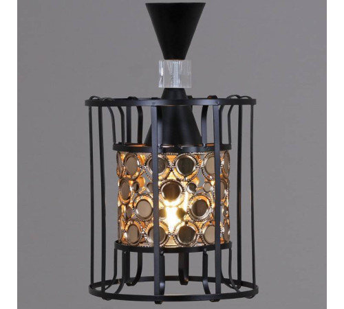 Подвесной светильник 05402-0.9-03 BK+GD