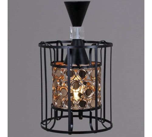 Подвесной светильник 05402-0.9-03 BK+GD