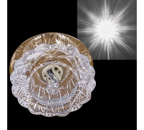 Встраиваемый светильник 07962-9.0-001HS G9 GD