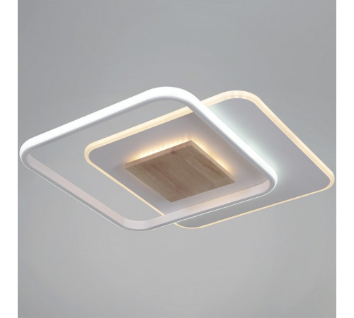 Светильник накладной DEKRA белый с деревом 08000-0.5-450