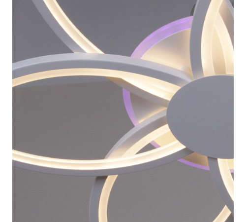 Потолочная люстра 09877-0.3-06B WH (RGB)