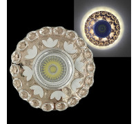 Встраиваемый светильник  22020-9.0-001PL MR16+LED3W TEA