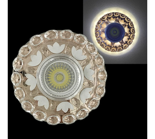 Встраиваемый светильник 22020-9.0-001PL MR16+LED3W TEA