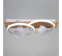 Накладной светильник 29560-0.3-2+2 WH+WOOD