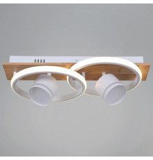 Накладной светильник 29560-0.3-2+2 WH+WOOD