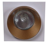 Встраиваемый светильник  51612-9.0-001MN MR16 WH+GD