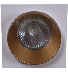 Встраиваемый светильник  51612-9.0-001MN MR16 WH+GD