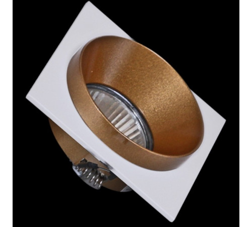 Встраиваемый светильник 51612-9.0-001MN MR16 WH+GD