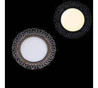 Встраиваемый светильник  52506-9.0-001RD LED6W CR