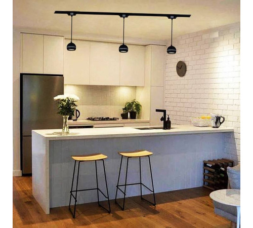 Подвесной светильник Reluce Technical 53015-0.9-001CT GX53 BK