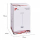Подвесной светильник Reluce Technical 53015-0.9-001CT GX53 WT