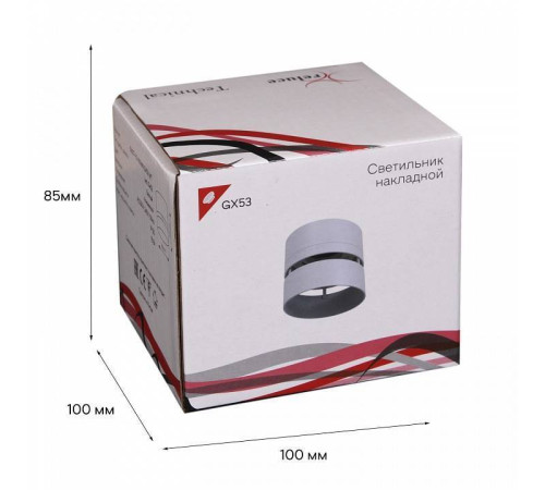 Накладной светильник Reluce 53017 53017-9.5-001MN GX53 WT