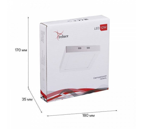 Накладной светильник Reluce 70607 70607-9.5-001OL LED12W WH 4000K