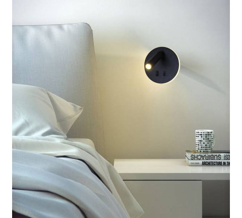 Бра Reluce 86203-9.2-001KT LED12W BK