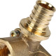 Угольник настенный REHAU RAUTITAN RX+ 20-Rp 1/2 с коротким нарезным патрубком 14563591001