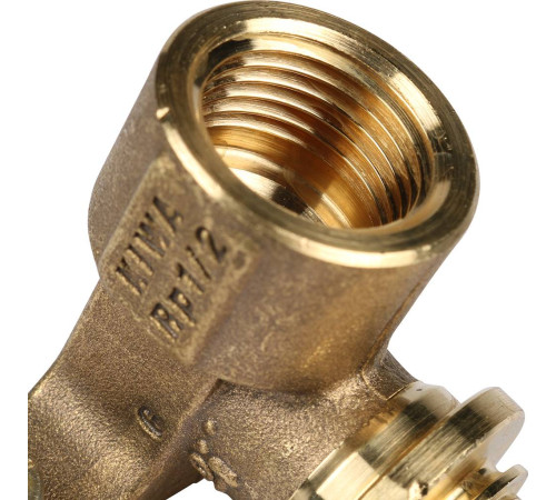 Угольник настенный REHAU RAUTITAN RX+ 20-Rp 1/2 с коротким нарезным патрубком 14563591001