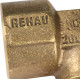 Угольник настенный REHAU RAUTITAN RX+ 20-Rp 1/2 с коротким нарезным патрубком 14563591001