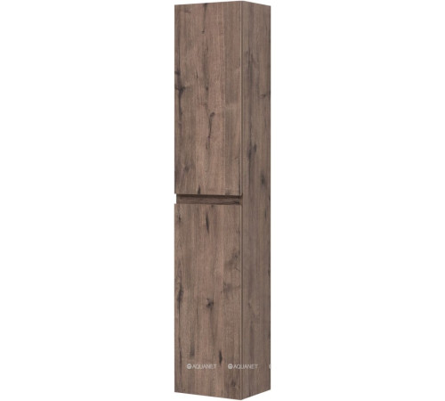 Шкаф-пенал Aquanet Нота new 30 дуб веллингтон табак 00334195