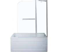 Шторка для ванны Aquanet SG-1200 150x120 см стекло 6 мм прозрачное SG-1200