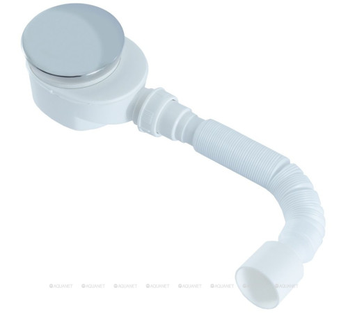 Сифон для душевого поддона Aquanet d40 накладка хром 00302124