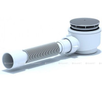 Сифон для душевого поддона АНИ Пласт E415C 40/50 мм хром E415C