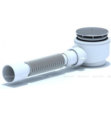 Сифон для душевого поддона АНИ Пласт E415C 40/50 мм хром E415C