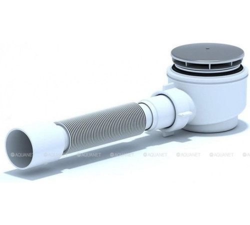 Сифон для душевого поддона АНИ Пласт E415C 40/50 мм хром E415C