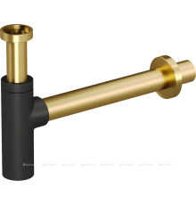 Сифон Allen Brau Priority Round 1 1/4 черный матовый/золото 5.31025-31GB