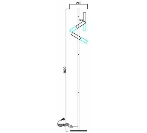 Торшер ST-Luce Eclip SL1236.405.03